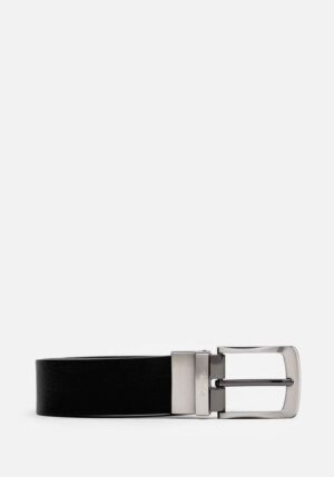 CORREA REVERSIBLE DE CUERO LISO